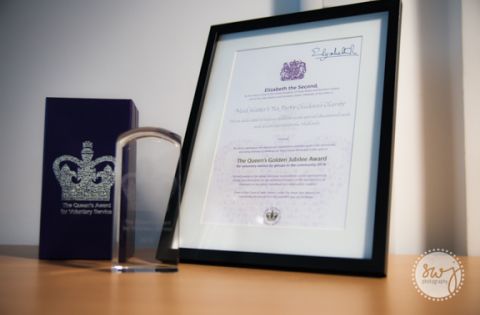 Presentation of the Queen's Award for Voluntary Service